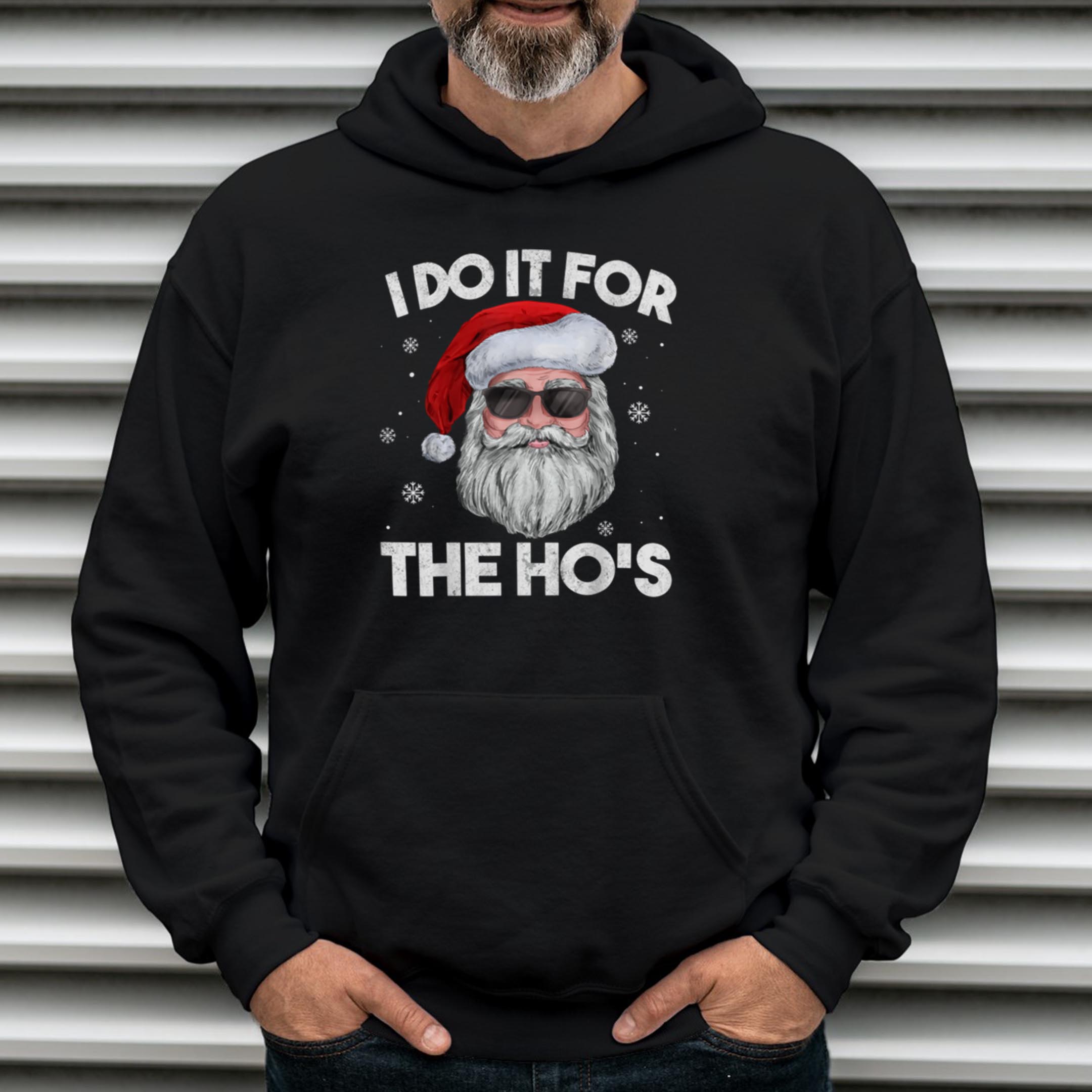 Alternative view of Do it for the Hoes Hoodie
