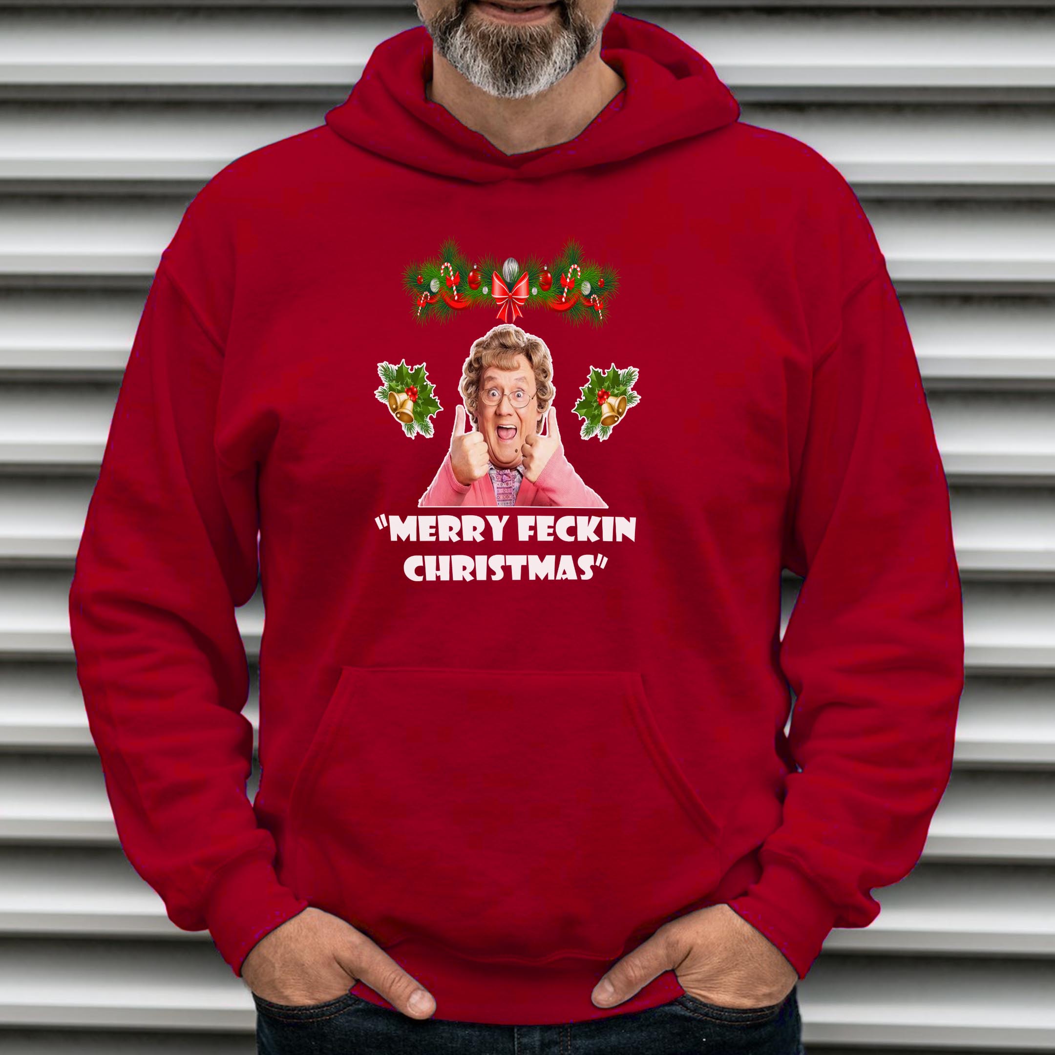 Mrs B Xmas Hoodie