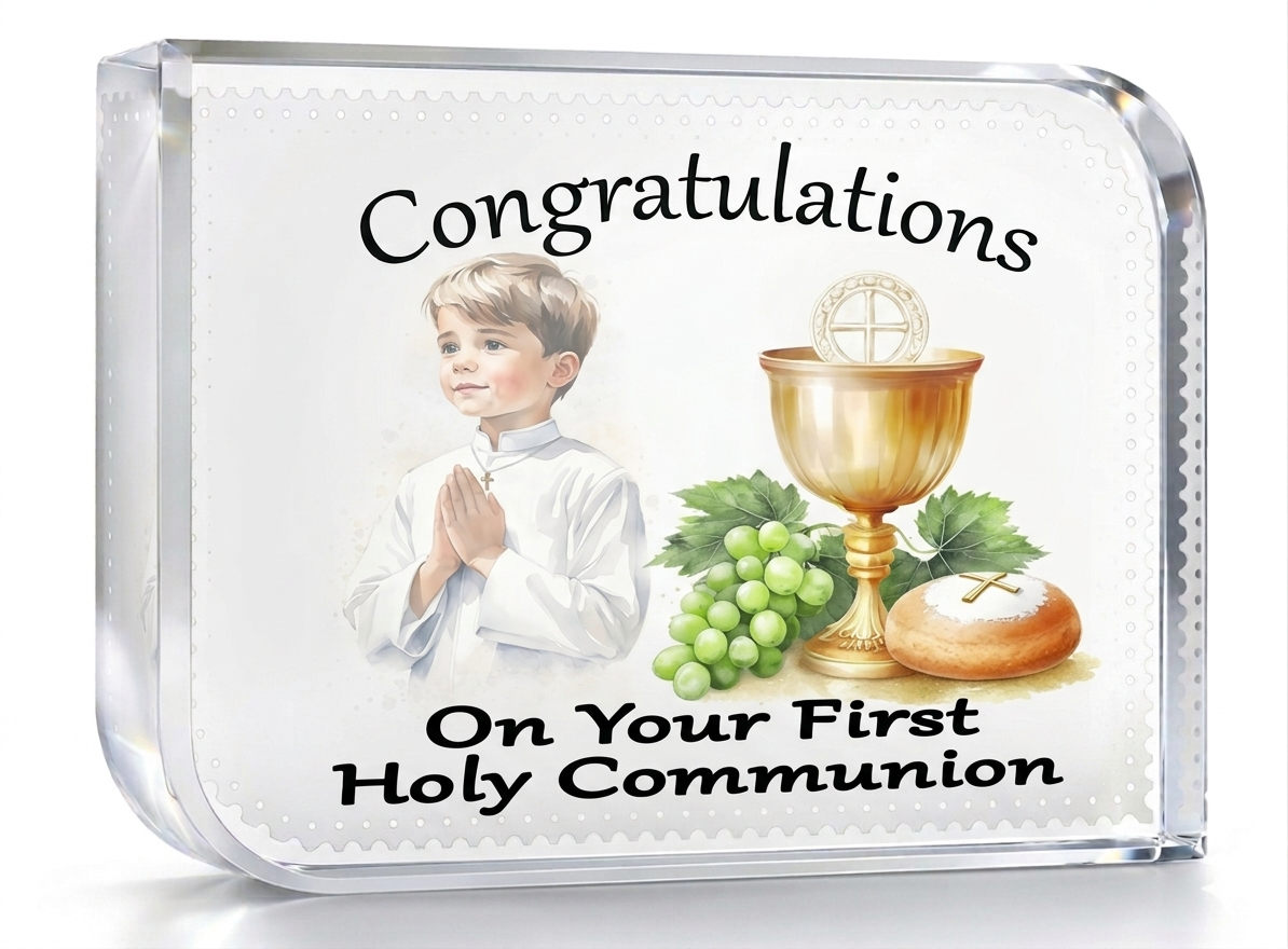 Communion Boy Crystal