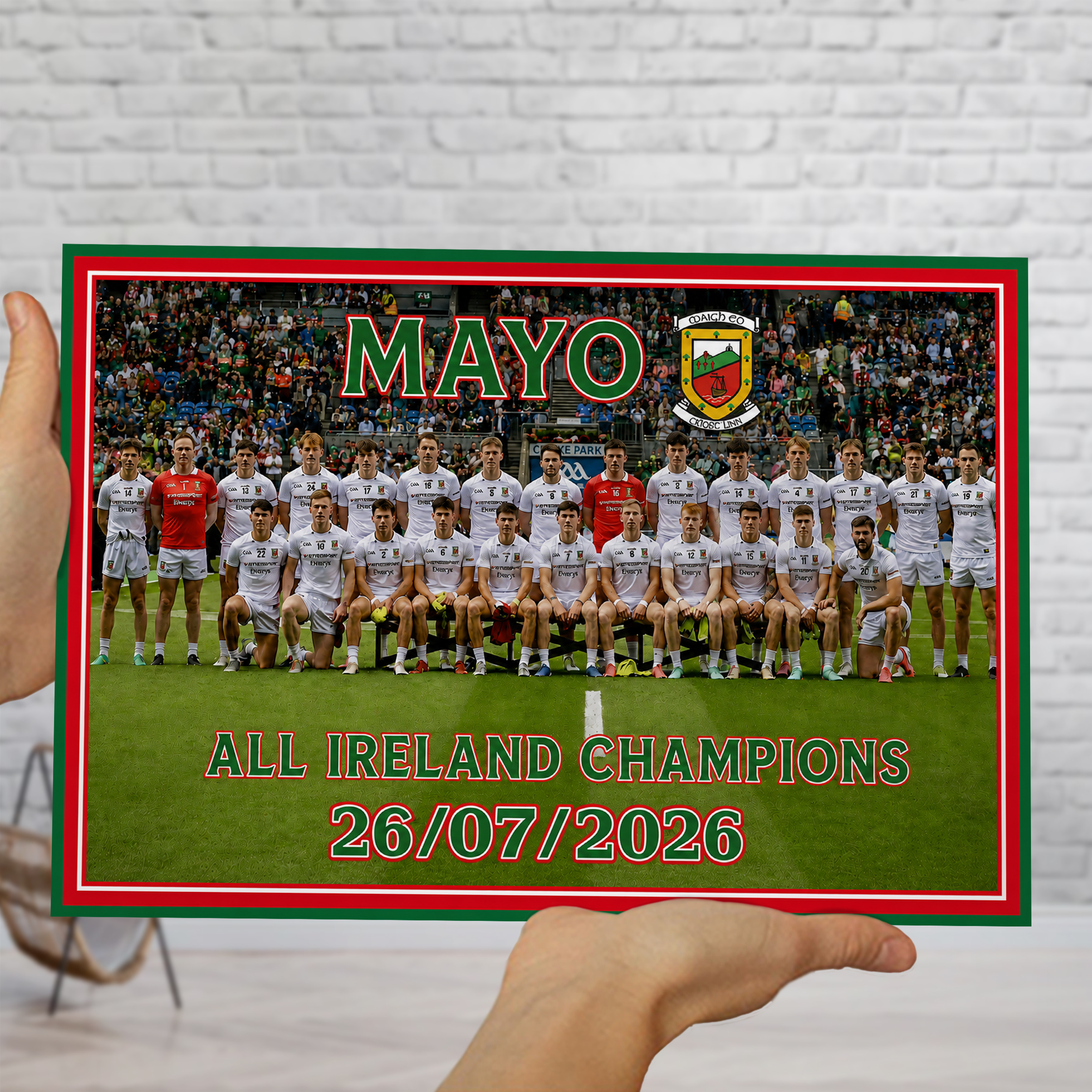 Wall Decor - Mayo All Ireland Champions 2026